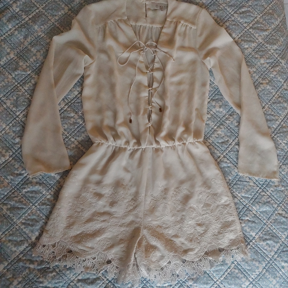 White Romper